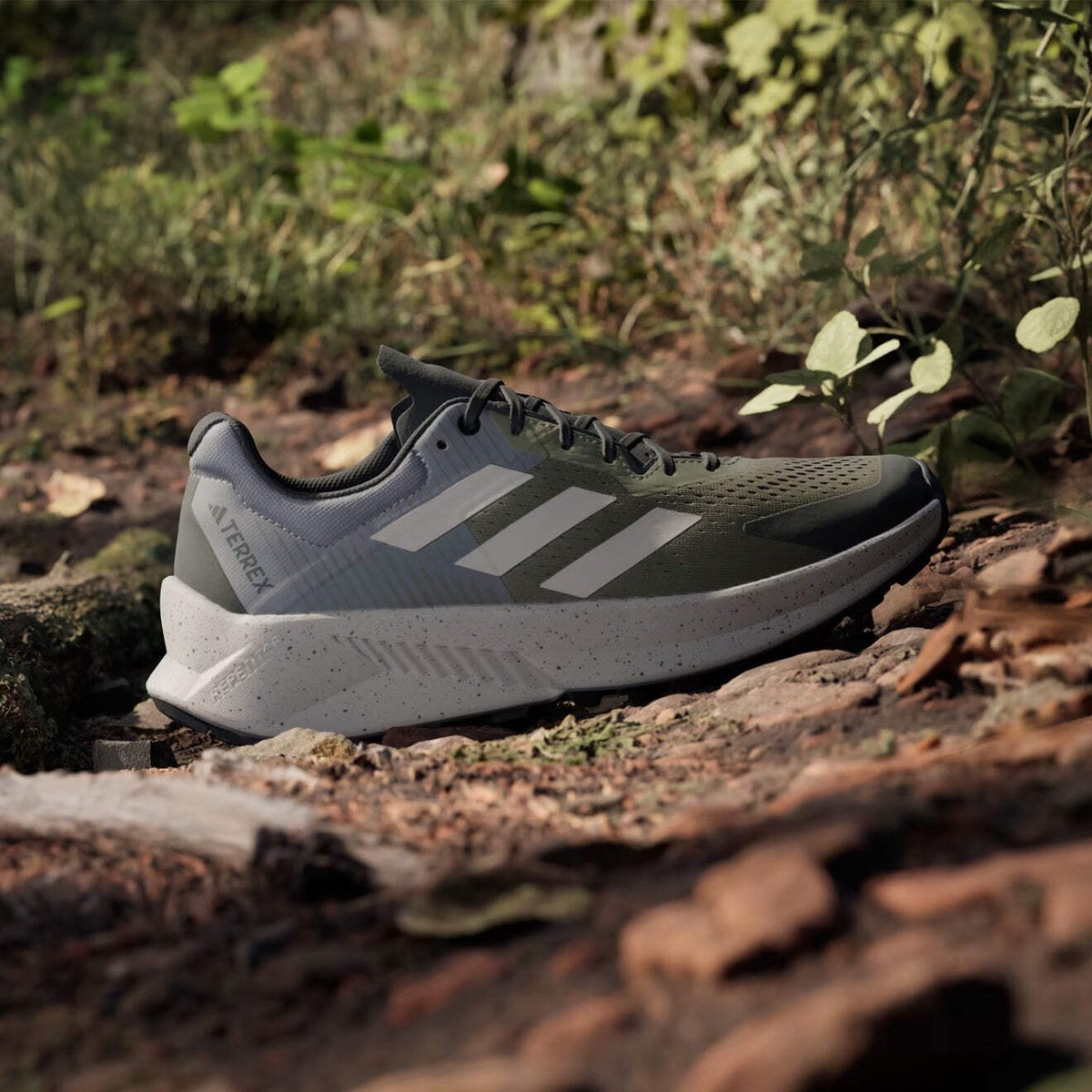 Adidas Terrex Soulstride Flow Trail Running Shoe Olive