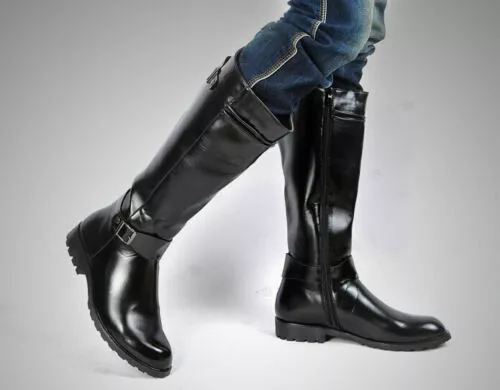 Mens riding boots ebay sale