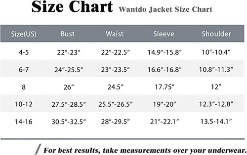 Wantdo Boy's Waterproof Winter Parka Coat Outdoor Rain coat With Fur Hood Fleece - Picture 12 of 39