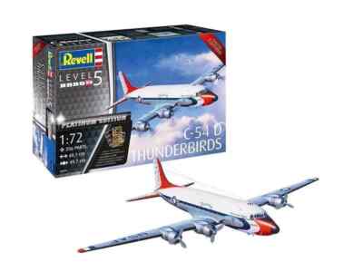 Revell C-54D Thunderbirds DC 6 Platinum 1:72 Revell 03920 Bausatz Groß Sonderpre