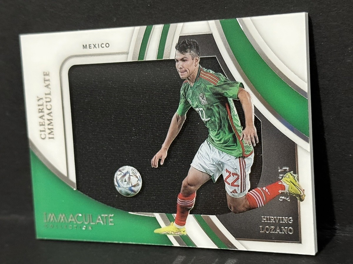 2022-23 Panini Immaculate Clearly Immaculate Patch Hirving Lozano