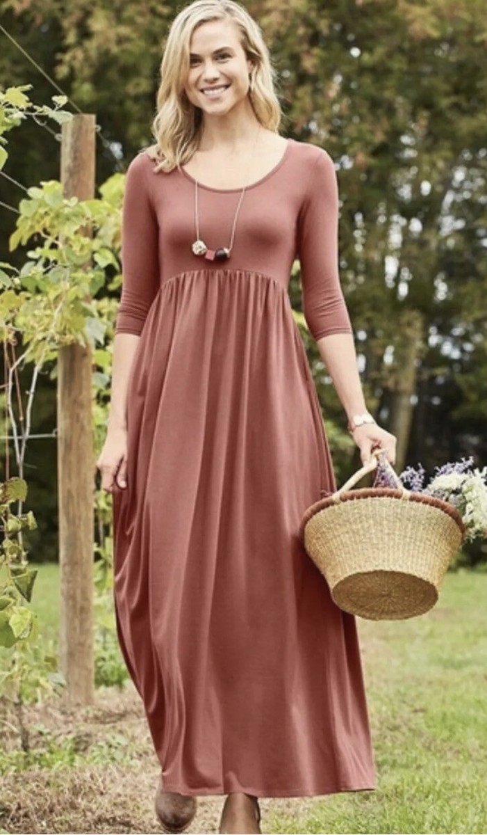 chinese dress ladies Red, White, & Blueberry Adventures Maxi Dress
