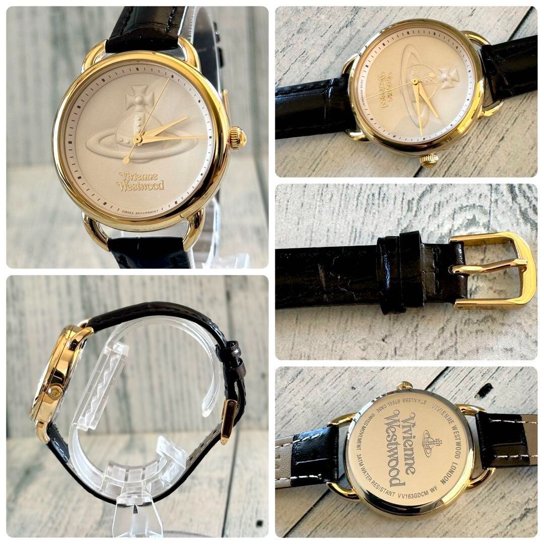 Vivienne Westwood Watch Orb Gold Used From Japan Check