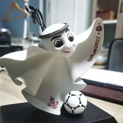 【正規品　未開封】ワールドカップマスコットla'eeb 公式3Dフィギュア 2022 Qatar FIFA World Cup Official Mascot La'eeb 3D PVC