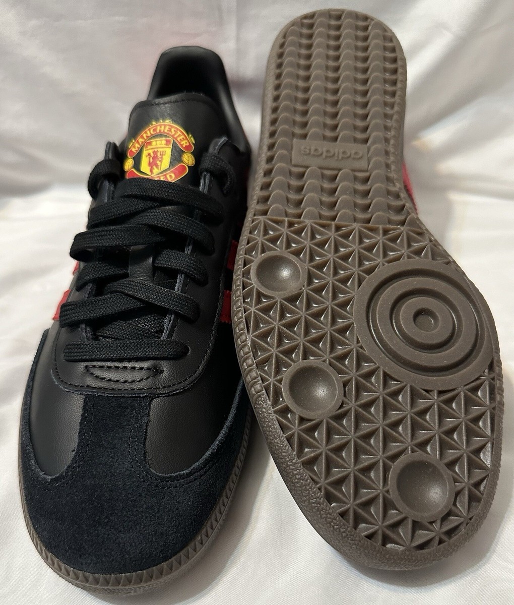 Adidas Manchester United Samba Team Black/White Indoor Shoes  display picture 1