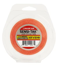 Walker Sensi-Tack Red Liner Tape  Wig Toupee 1/2" X 12 Yard Roll.
