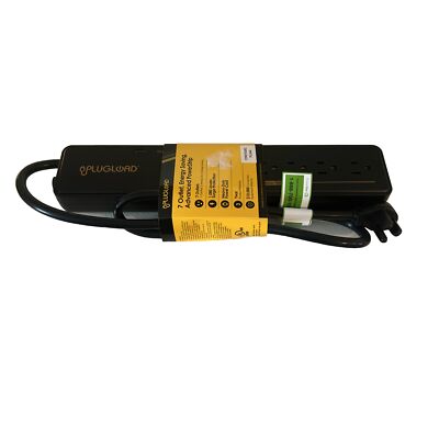 PlugLoad 7 Outlet Energy Saving Advanced Powerstrip Black PL007 219202610