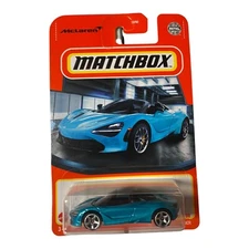 2021 MATCHBOX BLUE McLAREN 720S SPIDER, MBX SHOWROOM, MBX #20, NICE & VHTF