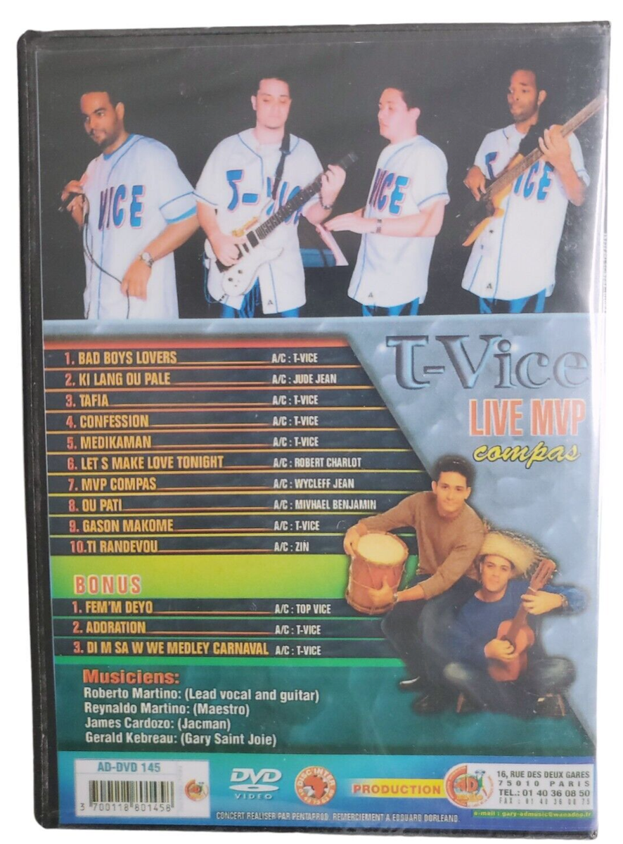 T-VICE LIVE MVP COMPAS (DVD) | eBay