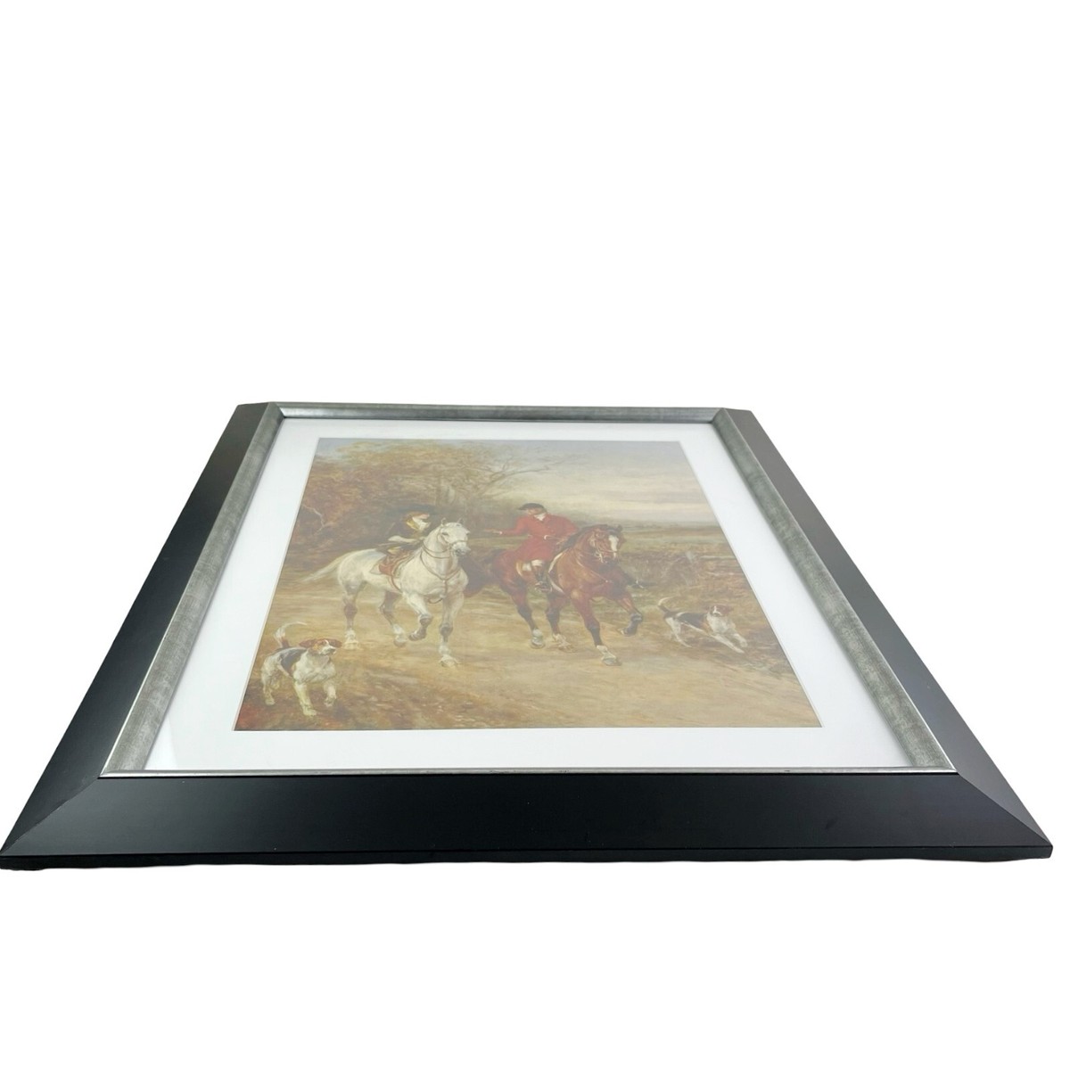 Heywood Hardy Art Print Framed Equestrian Fox Hunting Print The