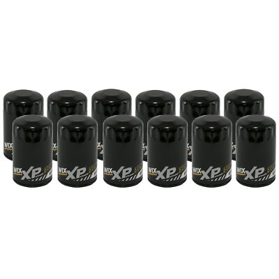 Wix XP Set of 12 Engine Motor Oil Filters For Chevy Dodge Jeep Mitsubishi RAM