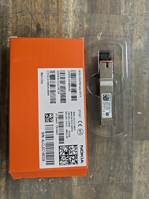 Nokia XGSPON ONU I-Temp 1270 TX SFP Transceiver Module 3FE46901AC