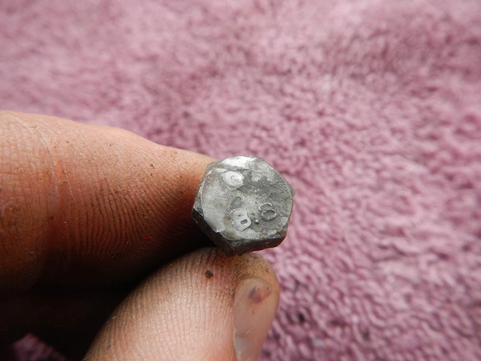 PERNO DE TAPÓN AJUSTADOR DE PALANCA DE FRENO TRASERO 1982 MAICO MC490/T MC 490 ALPHA 1 I Foto 2 de 3