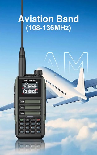 For Baofeng UV16M V2 Walkie Talkie 15W High Capacity AM FM 2-Way Radio Full Band - Zdjęcie 23 z 37