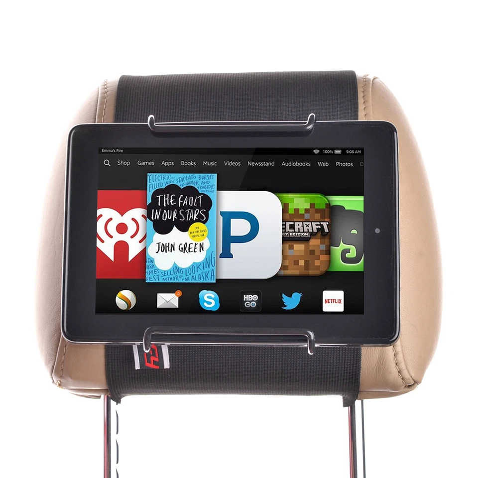 TFY Universal Car Headrest Mount Tablet Holder for All Kindle Fire / HD 6 7 8 10 - Image 2 of 4