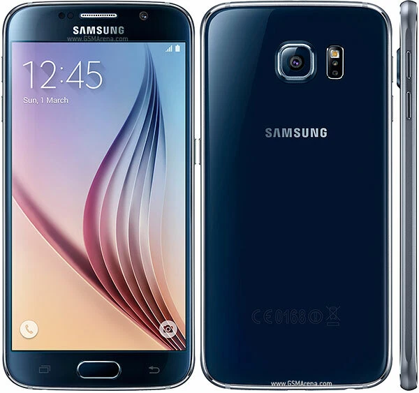 Samsung Galaxy S6 Black Unlocked Cell Phones & Smartphones for