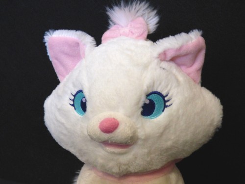 Aristocats Marie Plüschkatze weißes Kätzchen Stofftier Disney Store 12 Zoll rosa Schleifen  - Bild 3 von 11