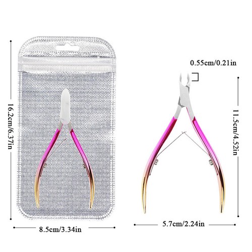 Cuticola Per Manicure Della Pinza Per Chiodo Per Chiodo Consegnare Strumenti ☆ - Imagen 2 de 20