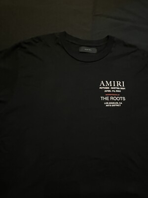 RARE AMIRI x THE ROOTS LOS ANGELES ARTS DISTRICT SZ LARGE L XL