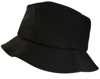 Big Size 3XL/4XL Black FlexFit® Bucket Hat XXXL/XXXXL BIGHEADCAPS