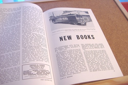THE BULLETIN~NATIONAL RAILWAY HUISTORICAL SOCIETY~FIRST QUARTER 1960~VOL 25 #1 - Picture 6 of 10