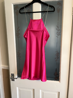 selfridges pink dress Clio Peppiatt X Selfridges collection mini pink bodycon dress