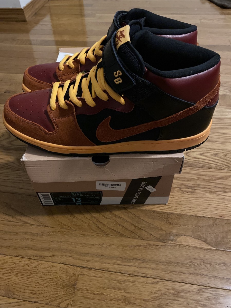 Nike SB Dunk Mid Ostrich (Sz-13) | eBay