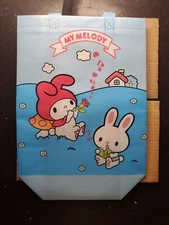 LIGHT BLUE MY MELODY REUSABLE SHOPPING BAG OR GIFTBAG 