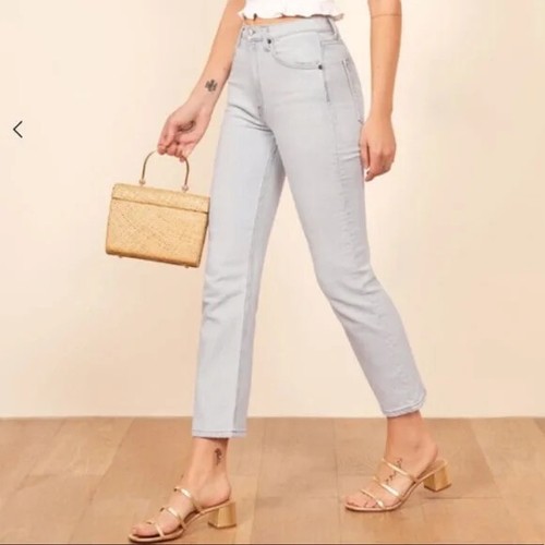 23 Liza Highrise straight crop jeans 