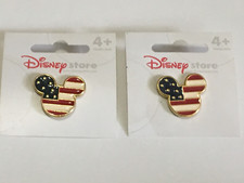 Vintage Disney American Flag Mickey Mouse Ears Patriotic - Made in USA
