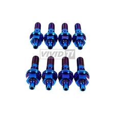 VividTi - Fits Toyota 1JZ / 2JZ-GTE Supra Titanium Intake Manifold Stud Kit! 8pc
