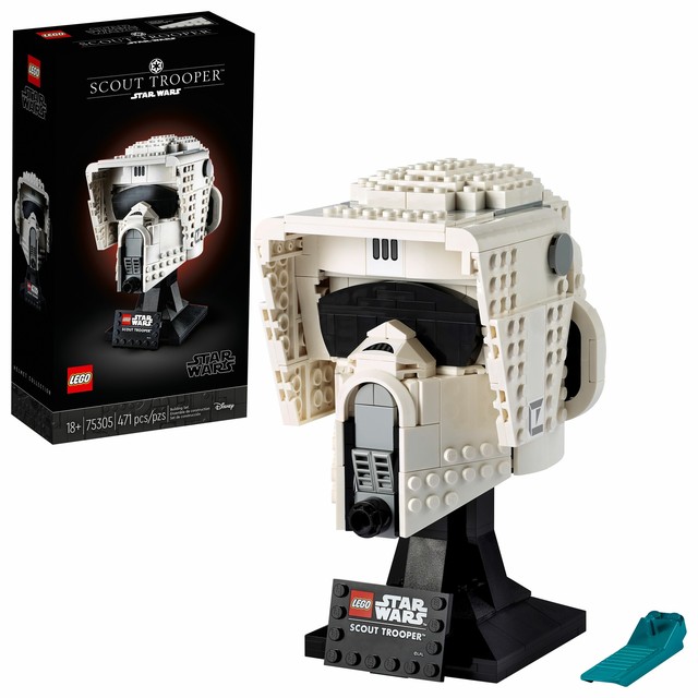 LEGO Scout Trooper Helmet Star Wars Set 75305 RETIRED - BRAND NEW SEALED