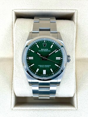 NEW 2025 Rolex Oyster Perpetual 36mm 126000 Green Dial