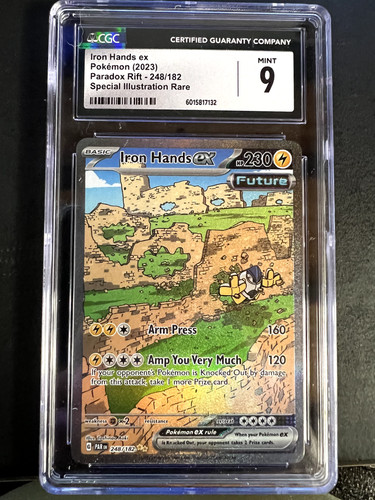 Iron Hands ex graded CGC 9 for sale on eBay