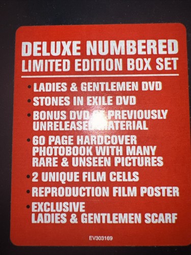 The Rolling Stones ladies & gentlemen deluxe #’d limited ed Sealed Box Promo - Picture 3 of 3