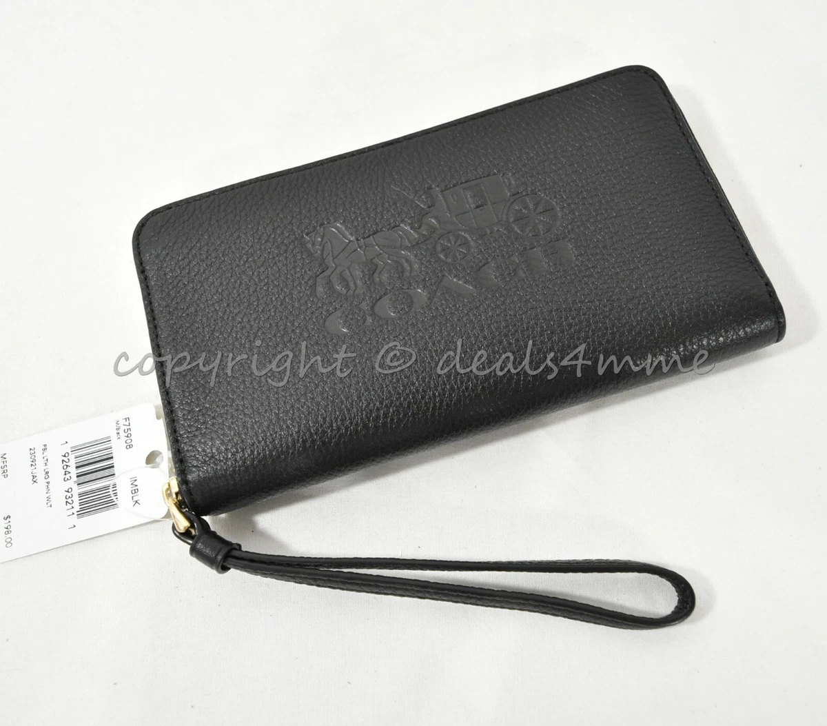 Coach wallet online with phone pocket