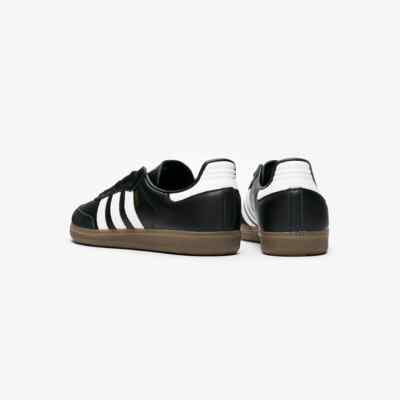 MEN'S ADIDAS Samba OG B75807 Black/White Gold Gum Shoes | eBay