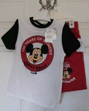 NWT 2 PC Set Disney Shorts Set Mickey Mouse Size 5/6