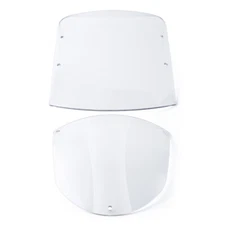 Clear Windshield Quarter Fairing Fit For Harley Dyna Low Rider Super Glide 95-05