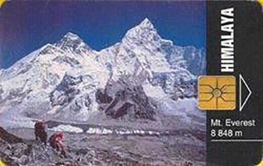 MINT NEW Sealed Czech Republic PHONECARD 1994 Himalaya - Mt. Everest Mountains