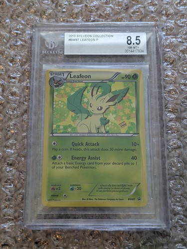 Leafeon graded BGS 8.5 for sale on eBay