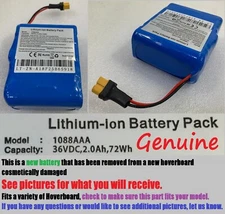 Lithium-ion Battery Pack  Model: 1088AAA   36VDC,2.0Ah,72Wh 🔴GENUINE