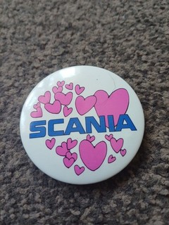 Vintage Scania Pin Badge
