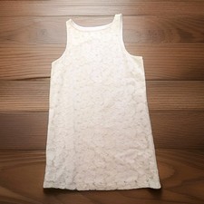 BB Dakota Size 6 White Lace Shift Dress NWT Keyhole Back Mini