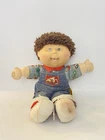 Vintage 1990 Cabbage Patch Kids Hasbro Boy Doll Brown Hair & Eyes Used Condition