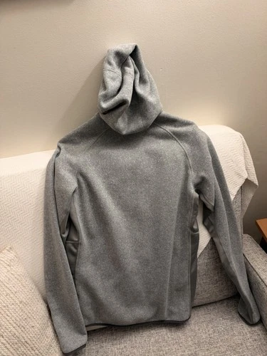 Patagonia Performance Better Sweater Hoodie Full Zip Men’s Medium Gray Fleece image 2