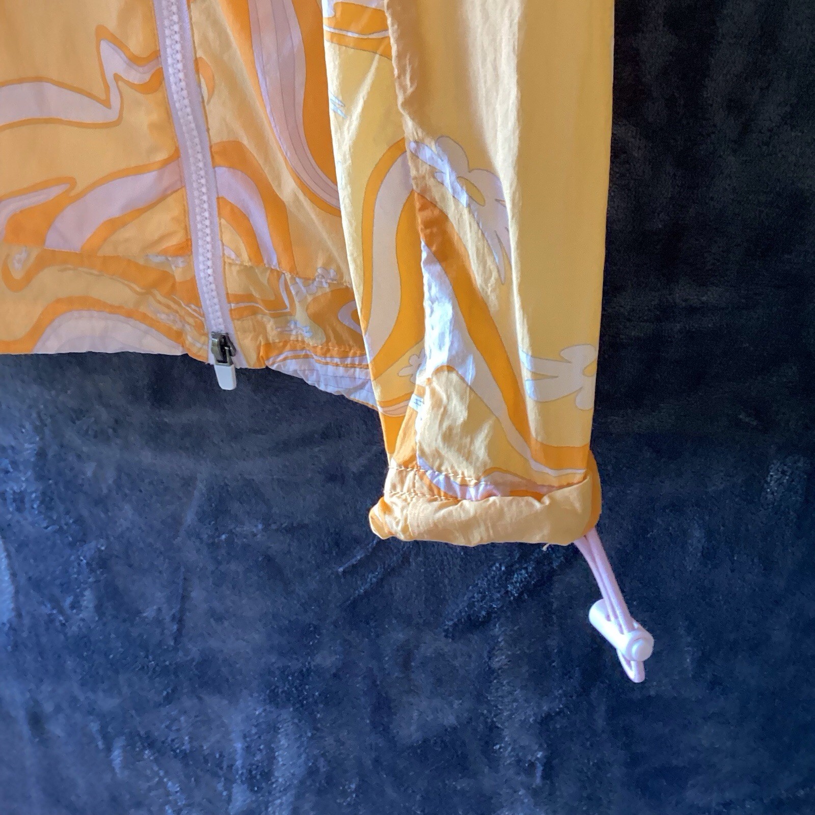 Fabletics Tempo Windbreaker Jacket Flyweight Marb… - image 6