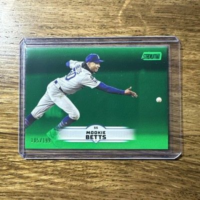 2025 Topps Stadium Club Mookie Betts Green Foil Parallel /199 LA 