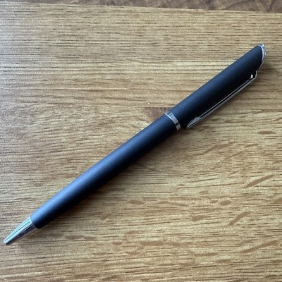 Rolls Royce Black Resin Pen Quill Cross brand