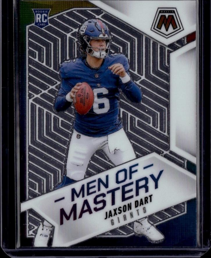 2025 Panini Mosaic #20 Jaxson Dart Men of Mastery